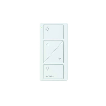 Picture of LUTRON - 2-BUTTON WITH RAISE LOWER PICO WIRELESS CONTROL (LIGHT ICONS) (WHITE)
